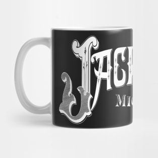 Vintage Jackson, MI Mug